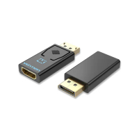【VENTION 威迅】DP公 轉HDMI公 4K高清 轉接頭 HDMI線(HBM系列)
