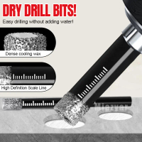 Mata Bor Diamond / Hexagonal Handle Holesaw Drill Bit Berlian Lubang Kaca Keramik Marmer Granit Mia