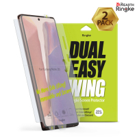 【Ringke】Rearth 三星 Galaxy Note20 / Note20 Ultra [Dual Easy Wing] 易安裝側邊滿版螢幕保護貼 - 二片裝