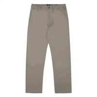 3Second Celana Chino Panjang Pria Regular Fit Katun Elastan Ravy HP-C050325 30 Brown