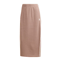 Adidas Knitted Skirt JD4606 女 運動裙 針織長裙 復古 簡約 修身 奶茶