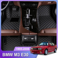Custom Fit Car Floor Mat for BMW M3 E30 1995-2008 Accessories Interior Rug Thick Carpet Customize for Left and Right Drive