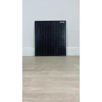SOLAR PANEL SOLAR CELL PV MODUL 20WP MONOCRYSTALLINE SOLANA BLACK