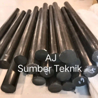 PU Hitam Batangan / Polyruthane Rod 20 mm x 100cm