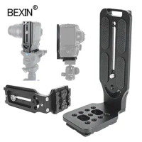 Universal L plate camera stand quick disconnect L-plate tripod plate camera vertical bracket for arca swiss/manfrotto camera