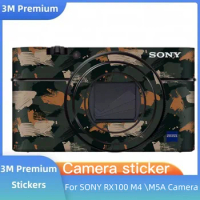 RX100M4 RX100M5 RX100M5A Camera Sticker Coat Wrap Protective Film Body Protector Skin For Sony RX100 IV V VA RX100IV RX100V