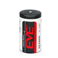 EVE Lithium Primary Battery ER34615 3.6V 19000mAh D Size for Automatic Smart Meters or High Capacity Gas Meter