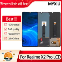 Original For Realme X2 Pro OLED LCD Display Touch Screen Digitizer Assembly Replacement For Realme X2 Pro RMX1931 AMOLED LCD