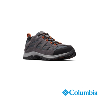 Columbia 哥倫比亞官方旗艦 男款-CRESTWOOD™Omni-Tech防水登山鞋深-深灰色(UBI53720DY/HF)