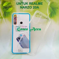 CASE BENING ( REALME NARZO 20A ) SOFTCASE SOFT CASE SILIKON ANTI CRACK ANTICRACK / HARDCASE HARD CAS