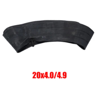 20x4.0 Fat Bike Inner Tube Accessories Inner Tube Black Cycling E-Bikes Electric Scooter For Fat Bike Replacement Rubber