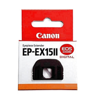原廠Canon眼罩觀景窗增距鏡延伸器EP-EX15II(讓鼻頭遠離螢幕,適佳能EF眼罩的單眼相機)extender