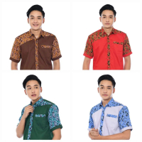 Seragam Kerja Kombinasi Batik, Seragam Kerja, Baju Officeboy, Baju Waiters, Seragam Pramusaji, Serag