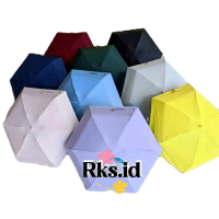 Payung Dompet - Payung Lipat Mini Ukuran Kotak Kecil( Biru navy ) Anak