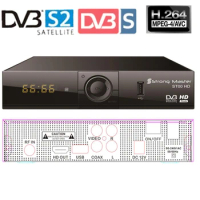 Dvb S2 Decoder Satellite TV Receiver HD DVB-S2 H.264 Receptor DVB Tuner