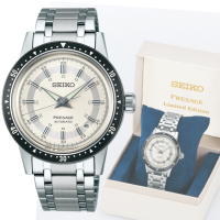 SEIKO精工 PRESAGE Crown Chronograph 60週年紀念 機械腕錶 4R35-05Z0S/SRPK61J1 (SK034)