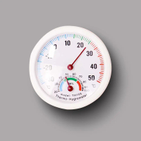 Analog Hygrometer Temperature Humidity Monitor TH-108 Pengukur Suhu dan Kelembaban Akurat untuk Ruma