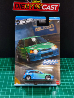 Hot Wheels HONDA CIVIC TYPE R EK9 FALKEN SPEED GRAPHICS - Original Mattel diecast car 1:64