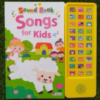 หนังสือเสียงเล่ม Song -- Sound Book Songs for Kids ของแท้ -- หนังสือเสียงที่เสียงดีที่สุด เสียงใส สำ