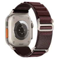 Alpine strap For apple watch band 49mm 45mm 41mm 44mm 40/38/42mm Nylon watchband bracelet belt iwatch series 5 SE 6 7 8 9 Ultra