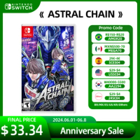 ASTRAL CHAIN Nintendo Switch Game Deals 100% Official Original Physical Game Card Action Genre for Switch OLED Lite Game Console