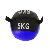 10pcs 5KG PU non-elastic squash solid balance training squash gym squat squash weight ball