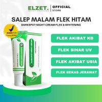 BPOM Elzet Skincare Salep Flek Malam Darkspot Night Retinol Arbutin Centela Cream Melasma Noda Binti