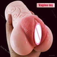 Deep Throat Orgasm Silicone Real Sexy Vajinas Artificial Vagina Masturbator for Men Pocket Pusssy Pussy Male Musturbator Toys 18