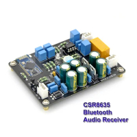 CSR8635 Bluetooth Audio Receiver Module Amplifier Amp Bluetooth Zero Noise HIFI Aux DAC Stereo Receiver