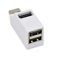USB 2.0 hub 3-port USB docking station Splitter High-speed data signal transmission USB devices Universal adapter