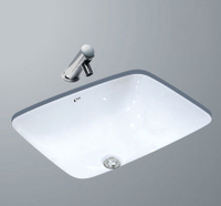 【麗室衛浴】日本INAX GL-2298V-TW 下崁臉盆 採用伊奈獨家防污技術 防止水垢 抗菌力強