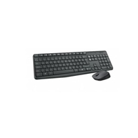 (2in1) Wireless LOGITECH (MK235  สีดำ