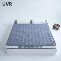 UVR Latex Mattress Skin-friendly Knitted Cotton Fabric Single Thickened Breathable Tatami Home Hotel Double Mattress Full Size