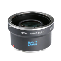 KIPON M645-EOS R 0.7x | Focal Reducer for Mamiya M645 Lenses on Canon EOS R Cameras