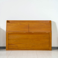 【領券!92折滿3300再折300可累折】瑪荷尼家具Mahogany-全原木 桃花心木 雙人尺寸 晨光5尺床頭箱+圓滿5尺床架