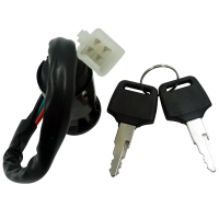 =。，； Aksesori Pengubahsuaian Motosikal Berlaku CG125 ZJ125 Kunci Pintu Elektrik, Kunci Suis Pencucuhan, Kunci Kepala Kunci, Kunci Kepala Kereta