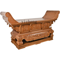 Zk Rosewood Solid Wood Middle Hall Altar Old-Fashioned Square Table for Eight People Tribute Table Buddha Case