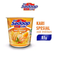Mie Sedap Cup Kari Special 81 gr x 2 Pcs.