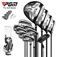 PGM MTG040 12 Men Golf Clubs Complete Sets with Golf Bags Putter Right Hand Iron Golf Club Set For Male