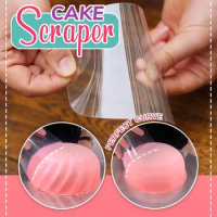 Smooth Baking Jagged Flexible Spatulas Plain Transparent Scraper 10PC Cake Cake Mould Wax Silicone Molds for Melts