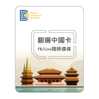 【DJB翻遍中國卡】中國3天 吃到飽不降速 上網SIM卡