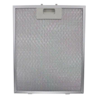 Aluminized Grease Cooker Hood Filters Metal Mesh Filter Metal Mesh Silver Cooker Hood X X MM Cooker Hood Filters