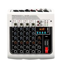 MIX6 Sound System Professional Mixer Dj Mixer Controller Professional Audio System Music Dj Sound Mixer