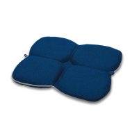 【COGIT】蜂巢凝膠 蝶型可攜式 透氣 涼感舒壓 坐墊 靠墊-海軍藍(日本限量進口)