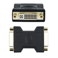 90 degree right angle elbow DVI 24+5 Female Male to DVI 24+5 Female Adapter Connector