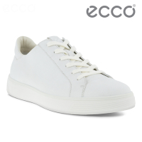 ECCO STREET TRAY M 街頭趣闖皮革休閒鞋 男鞋 白色
