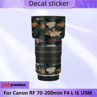 For Canon RF 70-200mm F4 L IS USM Lens Sticker Protective Skin Decal Film Anti-Scratch Protector Coat RF70-200 70-200 F/4