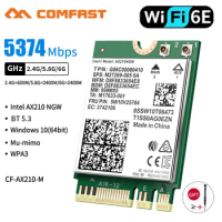 AX210NGW WiFi Card WiFi6E 2.4G 5G 6GHz Mini Wireless Module AX200 MT7921K Network Adapter Bluetooth 5.2 Laptop M.2 NGFF