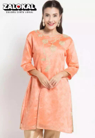 Chanira Festive Collection Chanira Festive Twila Tunic-Peach