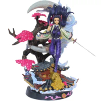 Anime Figure Demon Slayer 39cm Kochou Kanae Model Dolls Figurine Luminous Kimetsu No Yaiba Action Figure Collectible Toys Gifts